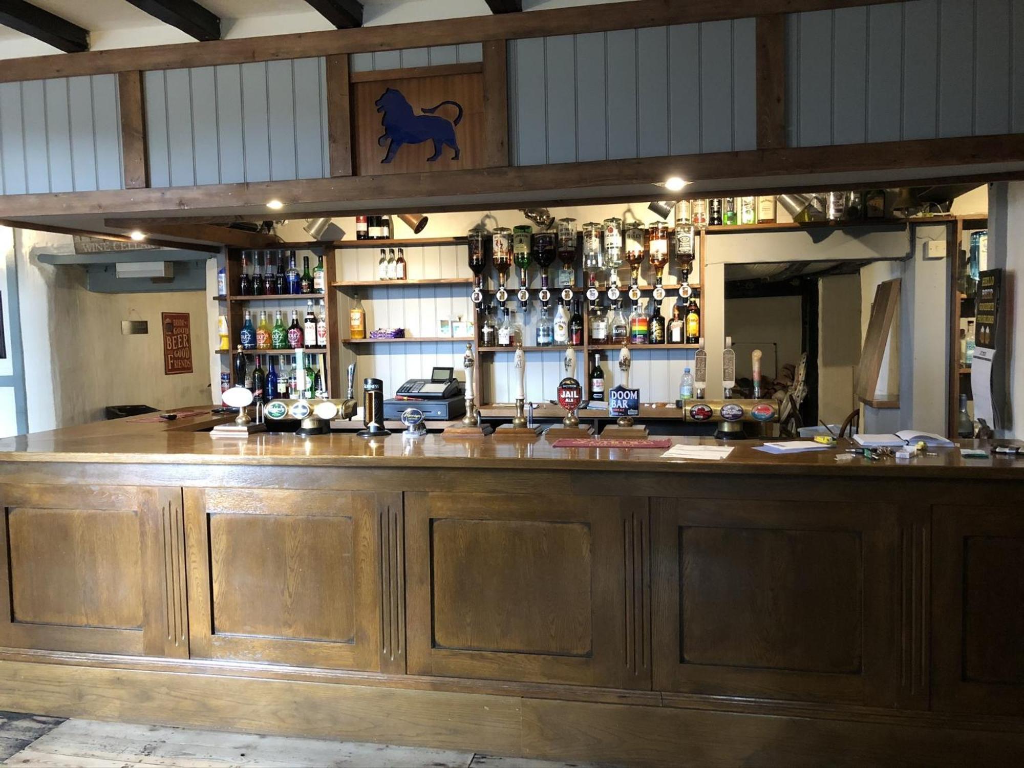 Blue Lion Inn Lewdown Exterior foto